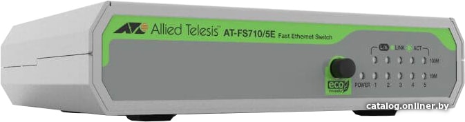 

Неуправляемый коммутатор Allied Telesis AT-FS710/5E
