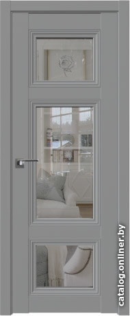 

Межкомнатная дверь ProfilDoors 2.105U 90x200 (манхэттен, стекло прозрачное)