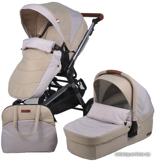 

Универсальная коляска Farfello Zuma Duo Comfort (бежевый)