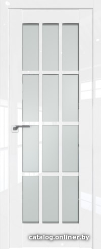 

Межкомнатная дверь ProfilDoors 102L 90x200 (белый люкс, стекло матовое)