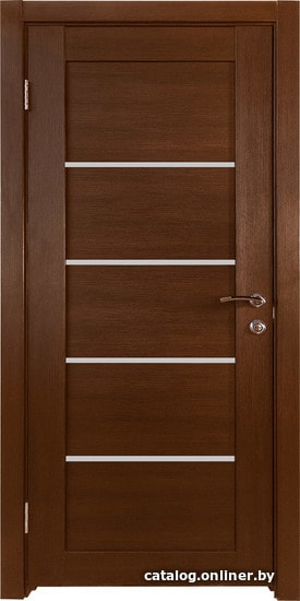 

Межкомнатная дверь IstokDoors Горизонталь-1 ДЧ 60x200 (каштан мелинга/светлое стекло)