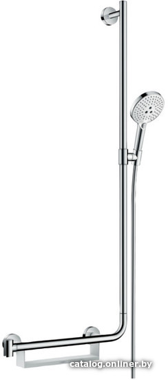 

Душевой гарнитур Hansgrohe Raindance Select S 120 EcoSmart 26327400 (белый/хром)