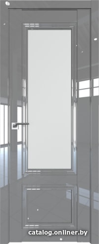 

Межкомнатная дверь ProfilDoors 2.103L 60x200 (грей люкс, стекло матовое)