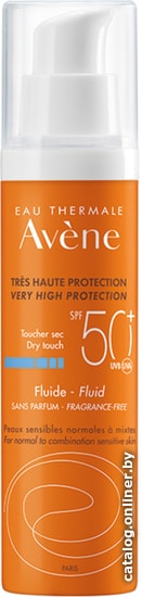 

Флюид солнцезащитный Avene Солнцезащитный флюид SPF50+ 50 мл