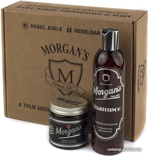 

Подарочный набор Morgan’s Подарочный набор шампунь + глина с кератином для укладки