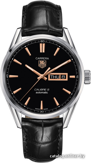 

Наручные часы TAG Heuer Carrera Calibre 5 Day-Date Automatic 41 WAR201C.FC6266