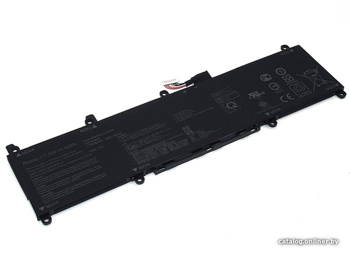 

Аккумуляторы для ноутбуков RageX C31N1806 для ноутбукa Asus VivoBook S13 S330UA, 11.55В, 3640мАч