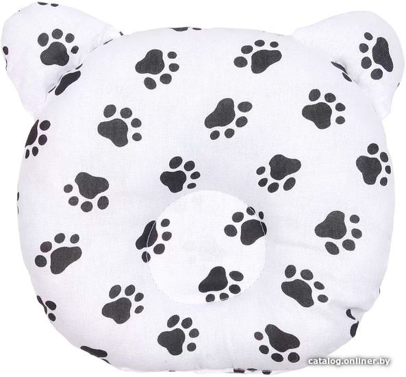

Ортопедическая подушка Amarobaby First Pillow AMARO-40FP-LC 22x22 (лапки черные)
