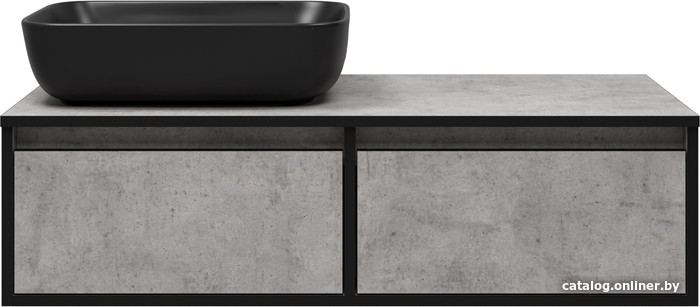 

Brevita Тумба под умывальник Stone STO-01100-048П (бетон)