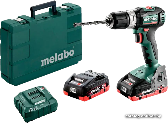 

Ударная дрель-шуруповерт Metabo SB 18 L BL 602331800 (с 2-мя АКБ, кейс)