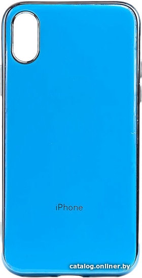 

Чехол для телефона EXPERTS Plating Tpu для Apple iPhone 7 (голубой)