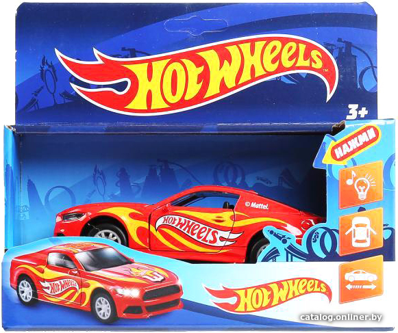 

Легковой автомобиль Технопарк Hot Wheels Спорткар 1809C673-R