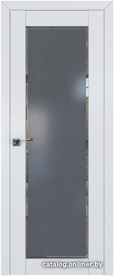 

Межкомнатная дверь ProfilDoors 2.19U 70x200 (аляска, стекло square графит)