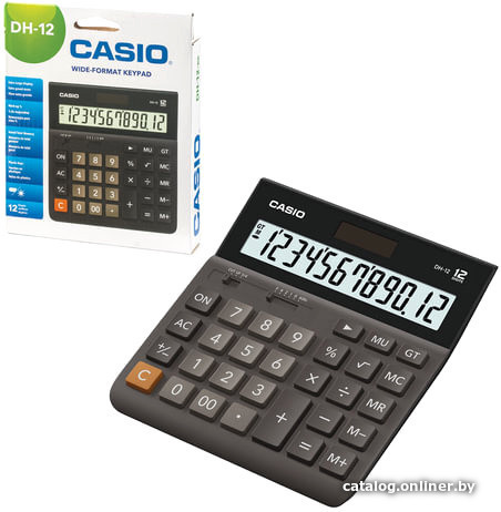 

Бухгалтерский калькулятор Casio DH-12-BK-S-EP