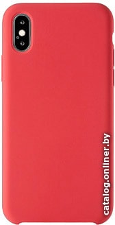 

Чехол для телефона uBear Silicone Touch Case для Apple iPhone X/XS (красный)