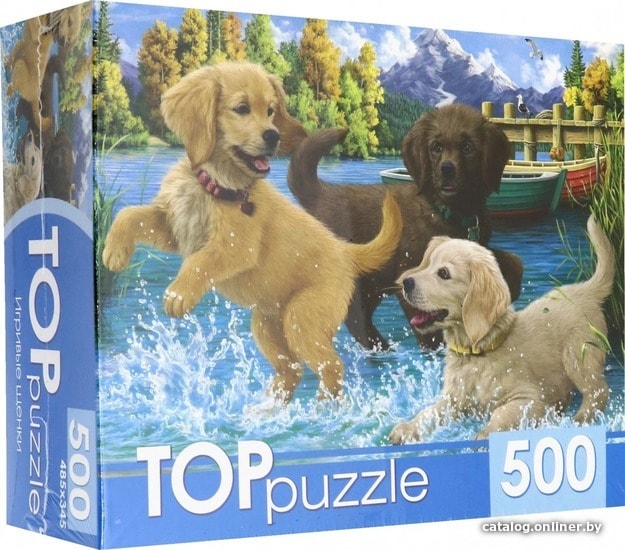

Пазл Top Puzzle Игривые щенки