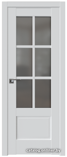 

Межкомнатная дверь ProfilDoors 103U 60x200 (аляска, стекло графит)