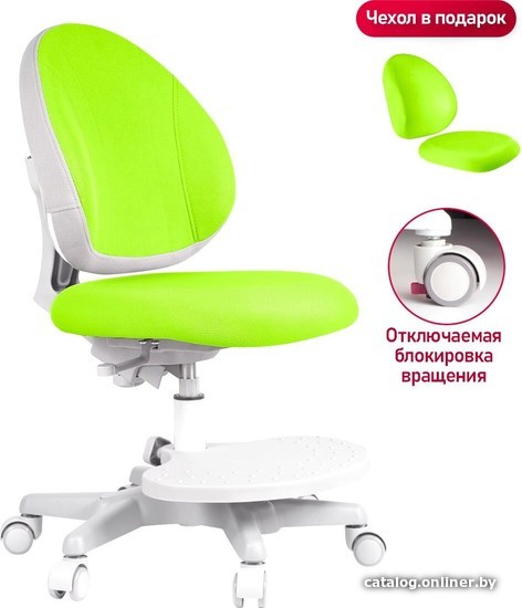 

Детское ортопедическое кресло Anatomica Arriva с подставкой для ног (зеленый)