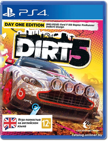 

Dirt 5. Издание первого дня для PlayStation 4