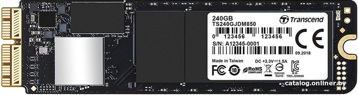 

SSD Transcend JetDrive 850 240GB TS240GJDM850