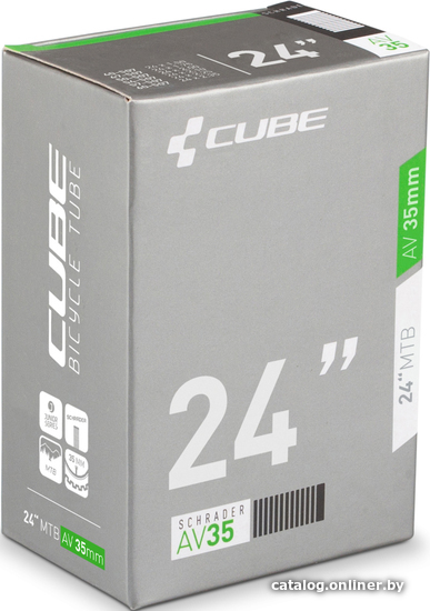 

Велокамера Cube 24" Junior/MTB AV 35 mm 13534