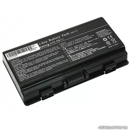 

Аккумуляторы для ноутбуков RageX A32-X51 Asus X51R, 11.1В, 5200мАч, черный, Li-ion