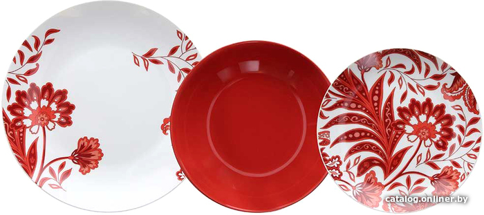 

Набор тарелок Tognana Madison Red Ornament MC070185747