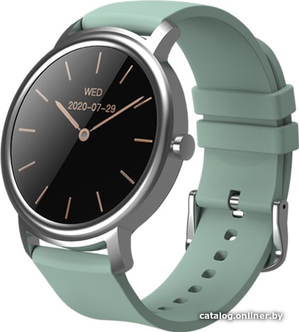 

Умные часы Mibro Air Smart Watch (серебристый/зеленый)