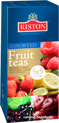 

Черный чай Riston Assorted Fruit Teas 25 шт