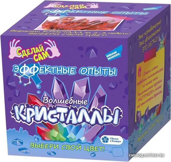 

Набор для опытов Dream Makers Волшебные кристаллы. Изумруд NOK3