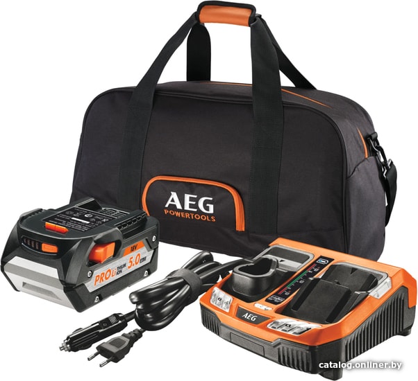 

Аккумулятор с зарядным устройством AEG Powertools SET L1850BLK 4932451629 (18В/5.0 а*ч)