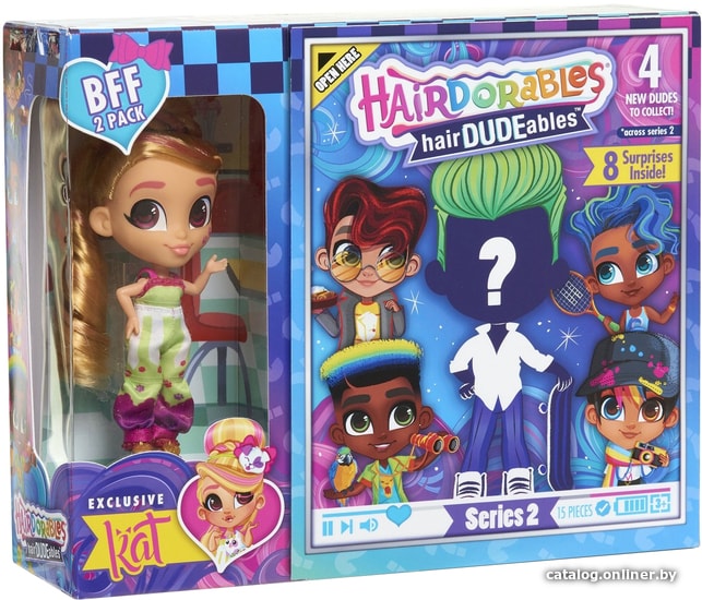 

Кукла Hairdorables Series 2 Сладкая парочка 23775