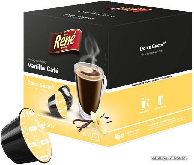 

Кофе в капсулах Rene Dolce Gusto Grande Vanilla 16 шт