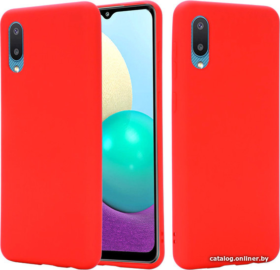 

Чехол для телефона Case Liquid для Galaxy A02/M02 (красный)