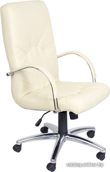 

Кресло Nowy Styl MANAGER steel chrome ECO-07 (бежевый)