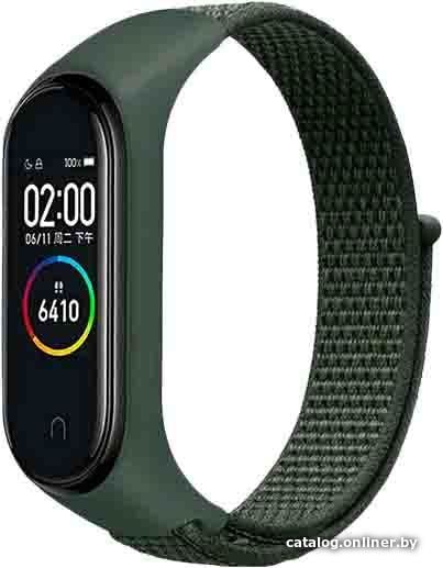

Ремешок Miru Mi для Xiaomi Mi Band 5 (нейлон, хаки)