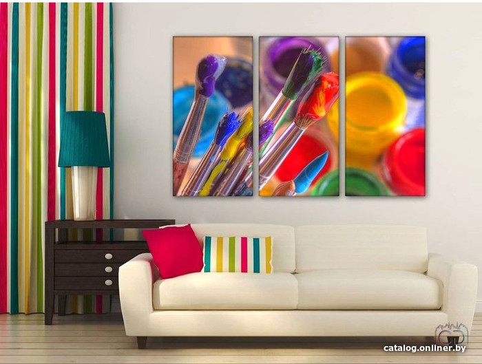 

Модульная картина Citydecor Абстракция 7.105 75x117 см