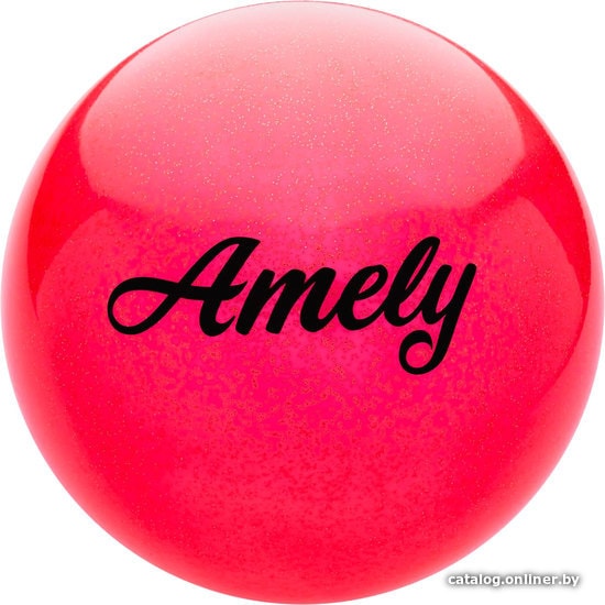 

Мяч для художественной гимнастики Amely AGB-102 19 см (красный)