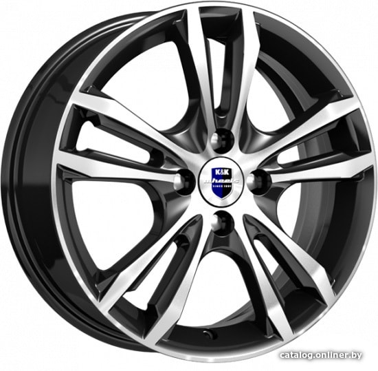 

Литые диски K&K Samara 16x6" 5х100мм DIA 67.1мм ET 40мм Алмаз черный