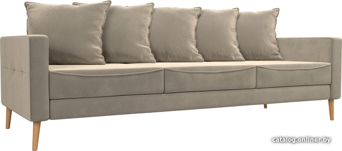

Диван Mebelico Картес 109003 (микровельвет, бежевый)