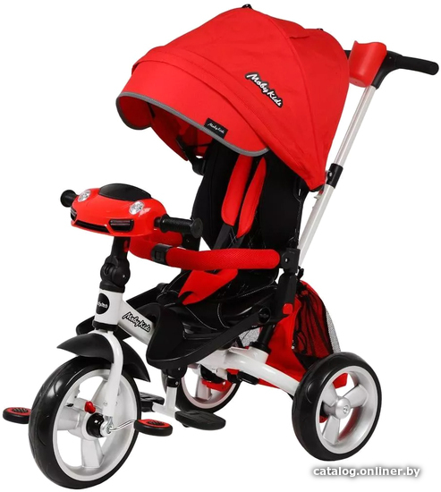 

Детский велосипед Moby Kids Leader 360 12x10 AIR Car 641346 (красный)
