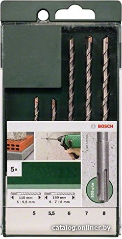 

Набор оснастки Bosch 2609255542 (5 предметов)