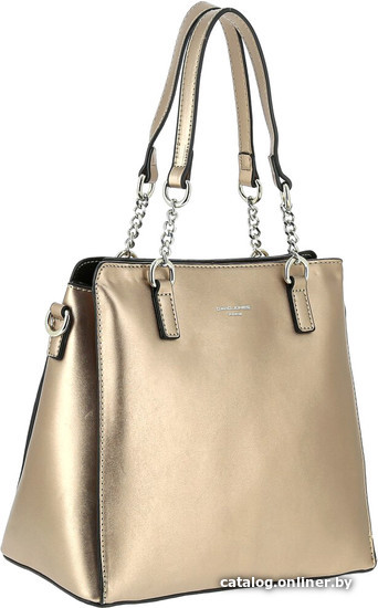 

Женская сумка David Jones 6283 бронза
