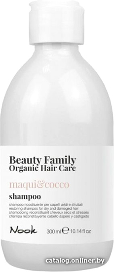 

Шампунь Nook Organic Beauty Family Мак и Кокос 300 мл