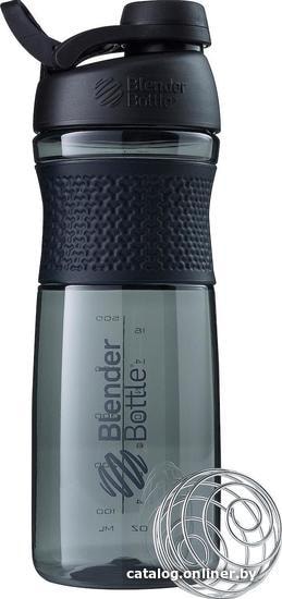 

Шейкер Blender Bottle SportMixer Tritan Twist Cap черный BB-ST28-FCBL