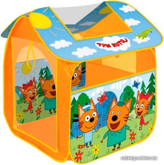 

Игровая палатка Играем вместе Три Кота GFA-3CATS-R