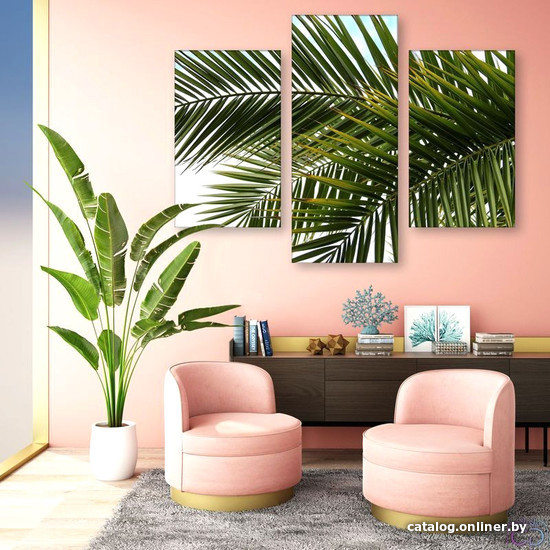 

Модульная картина Citydecor Цветы/Растения 5.39 70x96 см