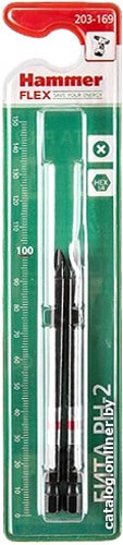

Набор бит Hammer 203-169 (2 предмета)