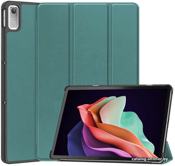 

Чехол для планшета JFK Smart Case для Lenovo Tab P11 Gen 2 11.5 (темно-зеленый)