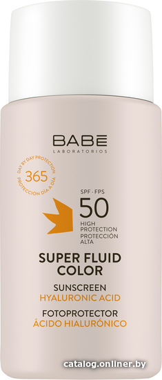 

Babe Солнцезащитный флюид ВВ Super Fluid Color SPF 50 50 мл